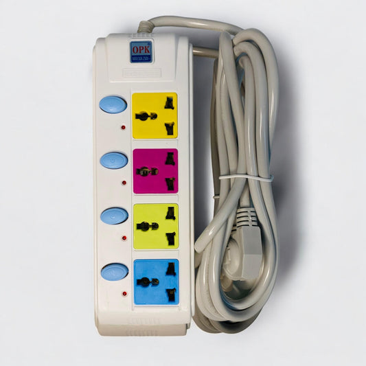 4 Sockets Power Extension